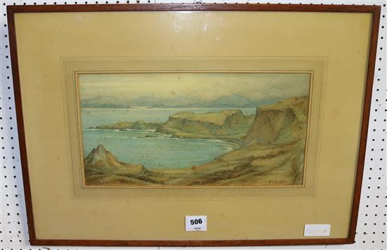 Ernest Hill (1873-1960), watercolour, The Western Highlands, signed (Fomer headmaster, Bourneville Art Schoo)